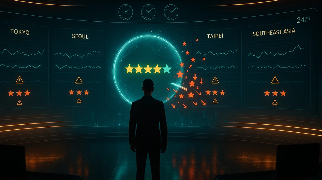 Asia launch war room: 24/7 launch-window defense across Asian markets